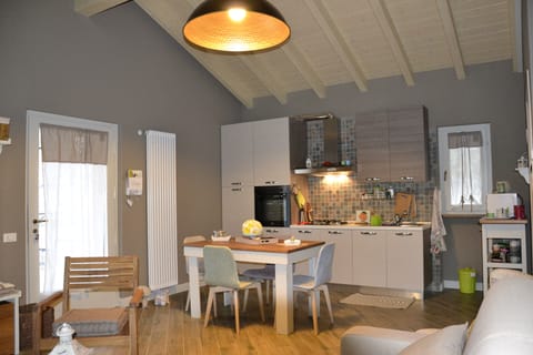 Kitchen and dining room