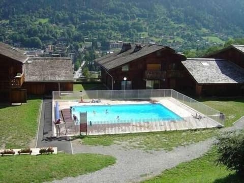 Heated Swimming Pool in Summer