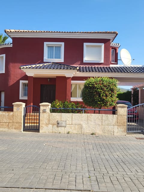 Front of Villa