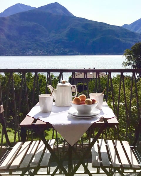 Balcony and lake view 
