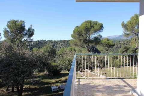 Balcony and view