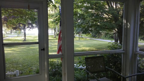 View from the front porch.