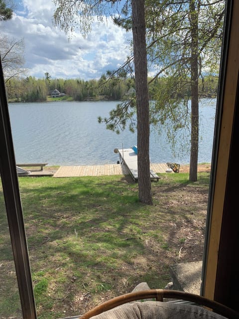 Lake view from cabin
