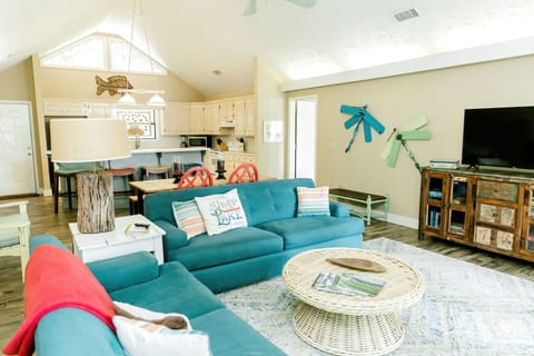 Open space for family time together