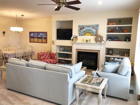 Living Room and Dining Room