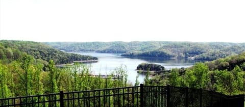 Center Hill Lake view from your private covered patio