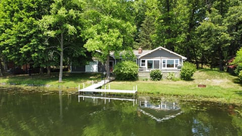 Kayaks and paddle boards in the garage
