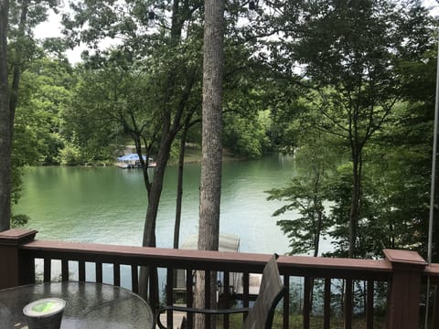 View from deck