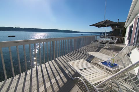 Tide's End....Incredible views from 40 foot deck