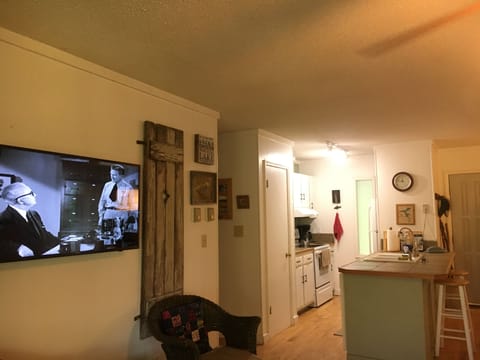 looking toward the kitchen
