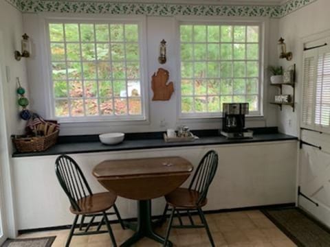 Back entrance into kitchen