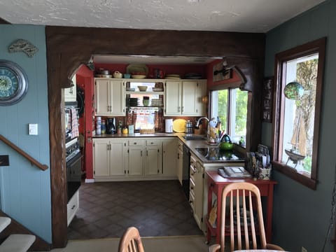 Charming kitchen with everything a cook needs to create a culinary masterpiece!