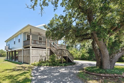 Large Oak adorns the property!