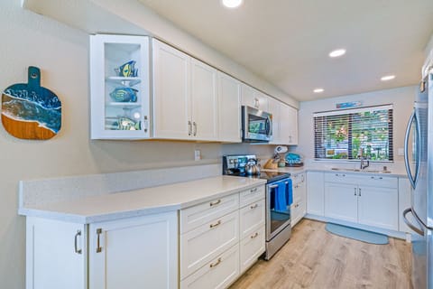 OUR KITCHEN IS F-U-L-L-Y STOCKED FOR EVERY IMAGINABLE MEAL.