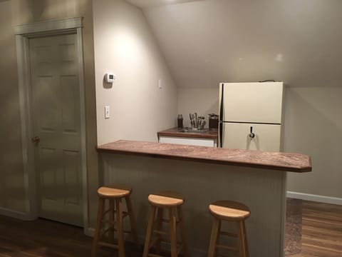 Upstairs wet bar/game room has sink & keggerator.  Adjacent to full bath #4. 