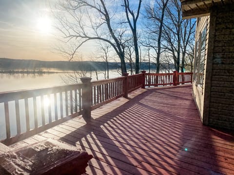 amazing views from the deck