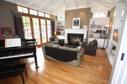 Enjoy open spaces with natural light and ocean air in this chic but comfy home
