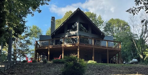 View of house from the lake