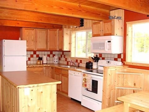 Beautiful kitchen with microwave and dishwasher!
