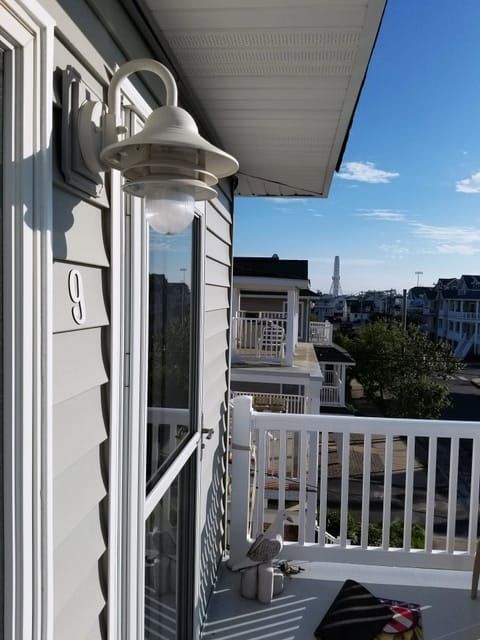 From your front door you can see the beach and the rides.