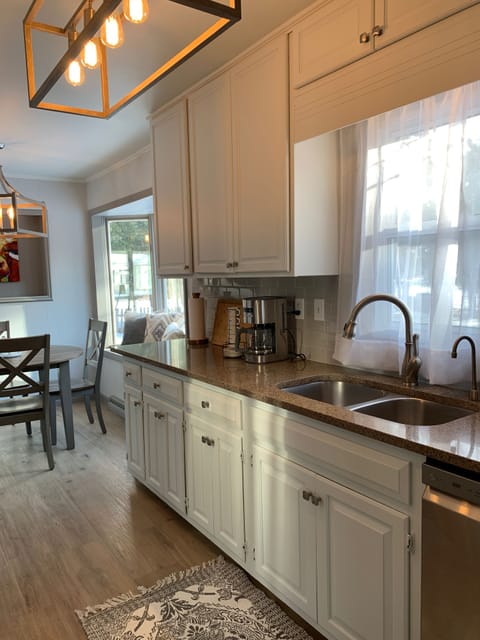 Freshly updated kitchen