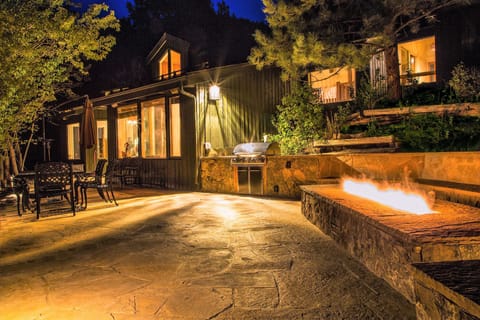 Warming fire pit...Fabulous on a cold night!