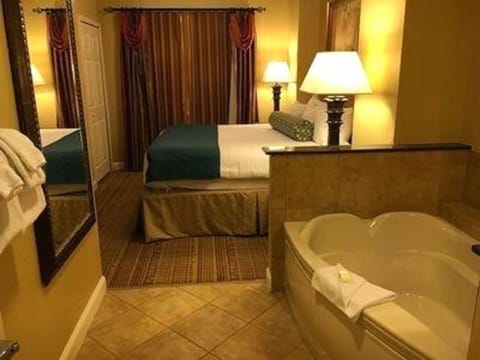 Master bedroom with private bath 