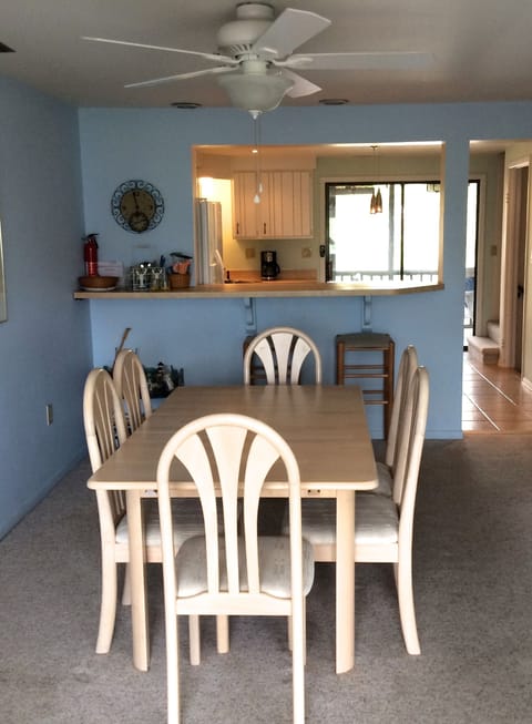 Dining Room with Ceiling Fan