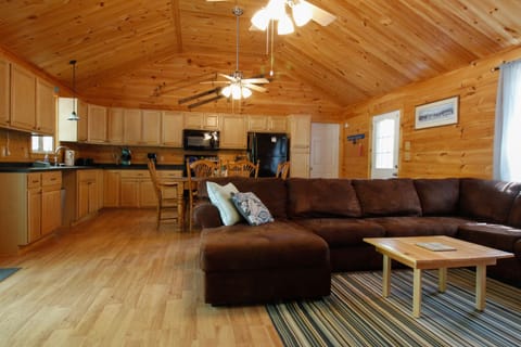 Great Room View into the Kitchen 