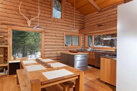 Dining Room Table and Kitchen