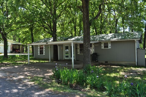 2-car carport and adjoining space for two extra vehicles