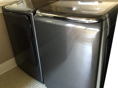 New washer & dryer on the main floor