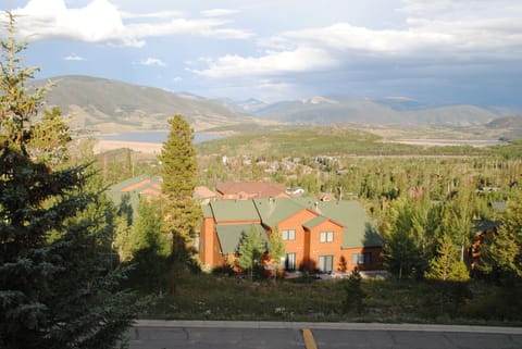 Dillon Lake and toward Keystone in July.
