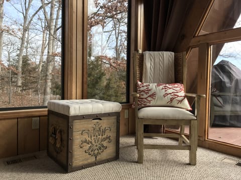 Quiet corners for reading or enjoying a cup of coffee