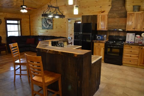 Island in Kitchen area