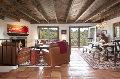 Upstairs Living & Dining Area