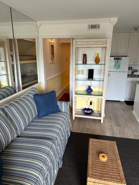 Hallway Entry into Living / Kitchen Areas..