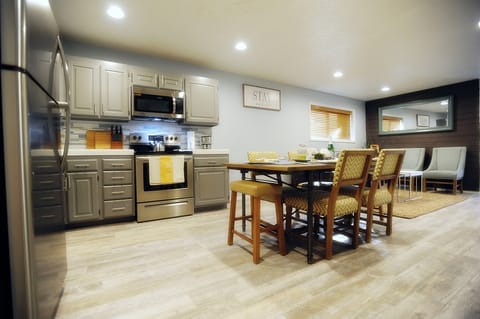 Bright, comfortable, safe, and welcoming basement condo awaits your stay!