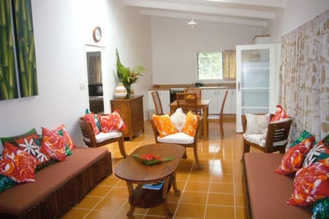 Living Room and Kitchen in the background