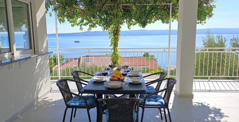 Sea view from the terrace