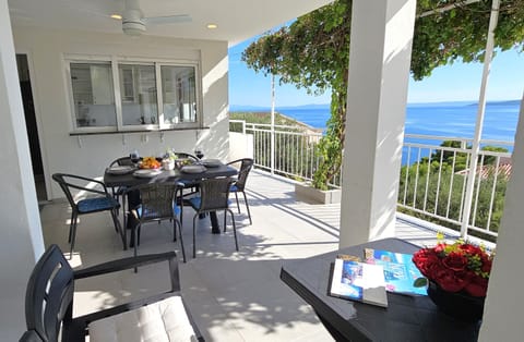 Sea view from terrace