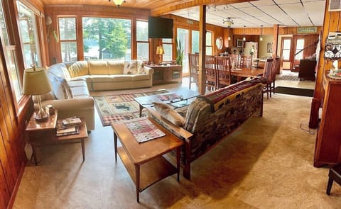 Living Room with pull out couch