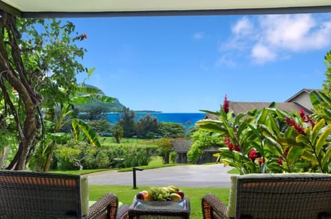 The view that greets visitors upon arrival to our magical tropical haven!