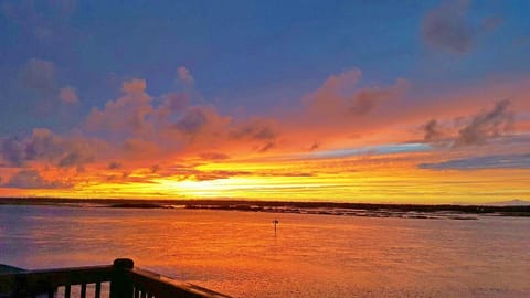 How Sweet the Sound! This is the nightly view from the deck!