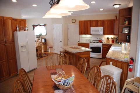 Kitchen & Dinning Room all together seating for 18 +