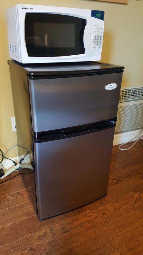 Microwave & Small Refrigerator available
