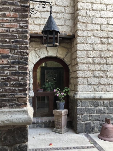 Private outdoor patio