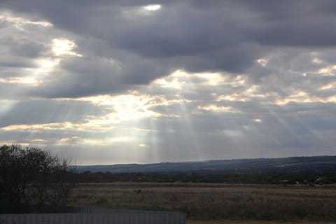 View of sunrise from the deck (Autumn)