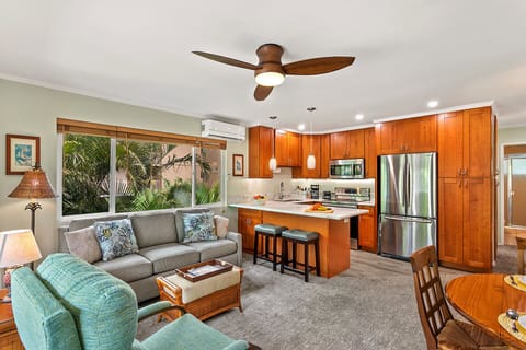 Condo 21 Living Room ~ Kihei Kai Maui Vacation Rental