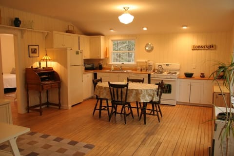 Kitchen and dining area